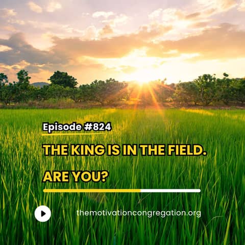 The King is in the Field. Are You?