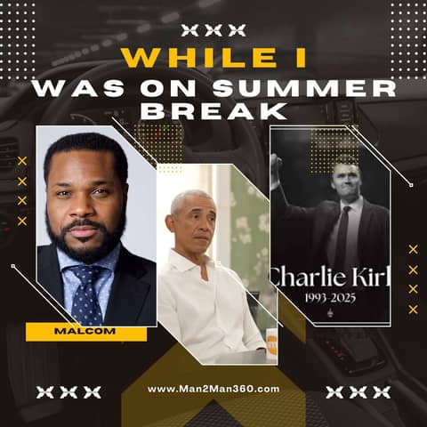 While I was on Summer Break...Malcolm Jamal Warner, President Obama and Charlie Kirk