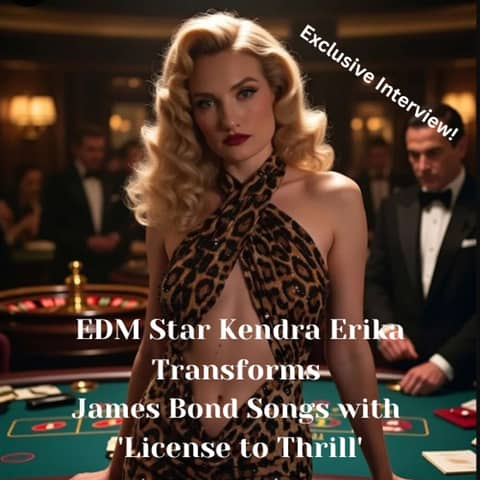 EDM Star Kendra Erika Transforms James Bond Songs With "License to Thrill"