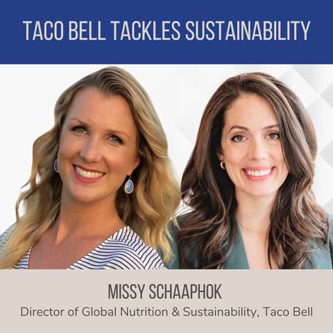 Taco Bell Tackles Sustainability ft. Missy Schaaphok (Taco Bell)