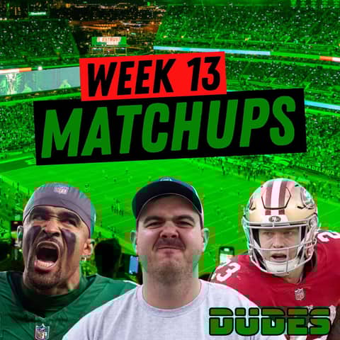 Week 13 Preview, Starts, Sits, Eagles vs. Niners Rematch