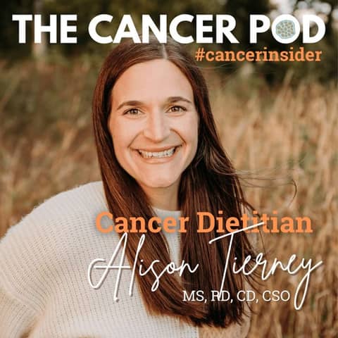 Interview with Alison Tierney, Cancer Dietitian