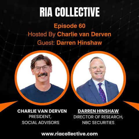 The Deeper Purpose of Financial Advisors | Darren Hinshaw on RIA Collective