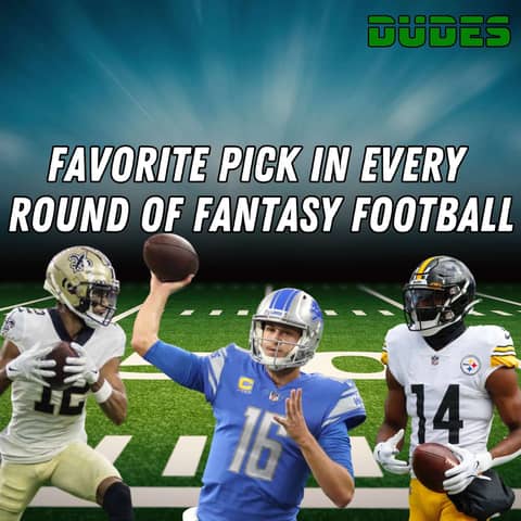 Favorite Pick in Every Round of Fantasy Football