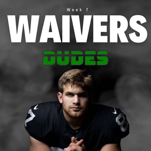 Fantasy Football Week 7 Waiver Adds, and Holds