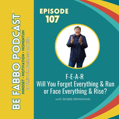 "F-E-A-R"  Will You Forget Everything And Run or Face Everything And Rise??