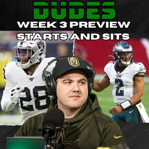 Week 3 Starts & Sits TNF Preview