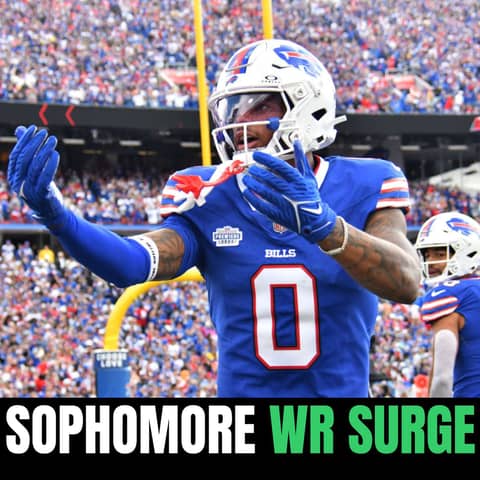 Sophomore Surge Wide Receiver Showdown: Who's Balling, Who's Falling, Keon Coleman top 25?