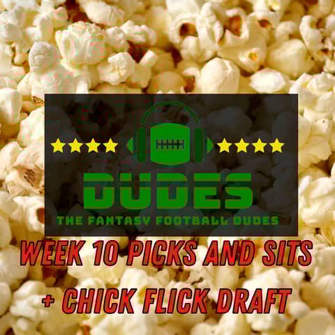 Week 10 Picks and Sits + Chick Flick Draft, and Gabe Davis Jersey Giveaway Week 10 Picks and Sits + Chick Flick Draft, and Gabe Davis Jersey Giveaway