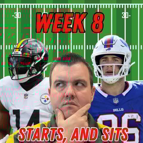 Starts, Sits, Sleepers, Week 8 Matchups + Derrick Henry Trade