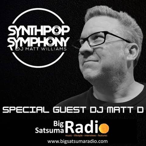 Synthpop Symphony 223 Electropop Synthwave Italo and Dark Synth with Special Guest DJ Matt D!