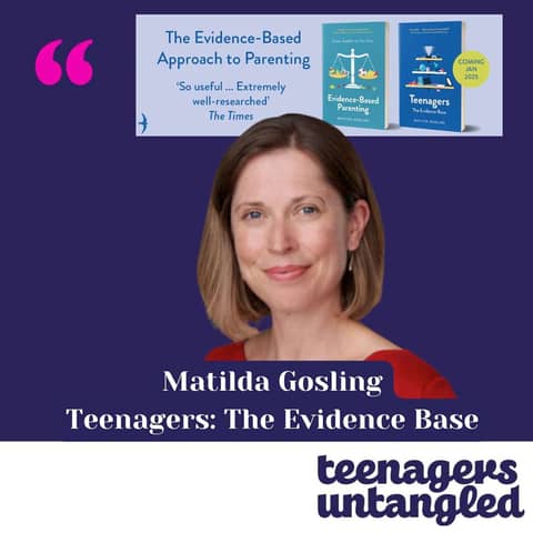 Using facts to be a good parent to teenagers: The evidence. x