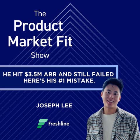 He Hit $3.5M ARR and Still Failed. Here’s His #1 Mistake. | Joseph Lee, Founder of Freshline