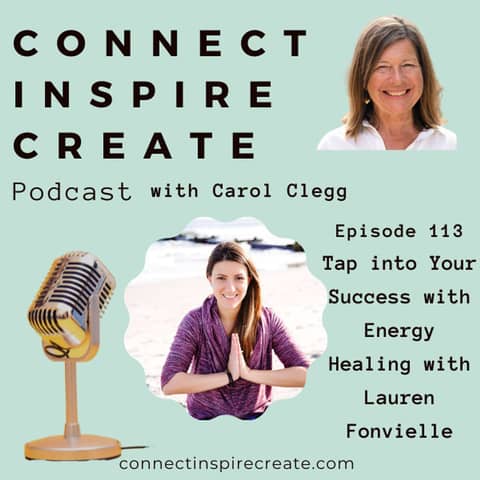 113 Tap into Your Success with Energy Healing with Lauren Fonvielle