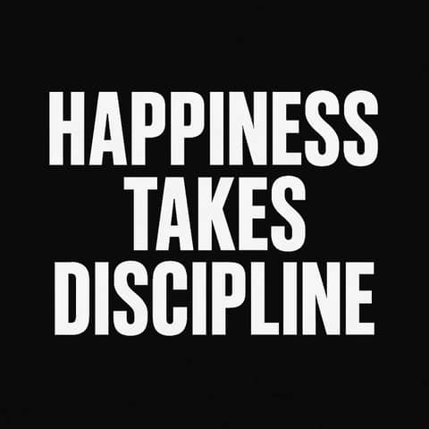 Repisode 951. Happiness Takes Discipline.