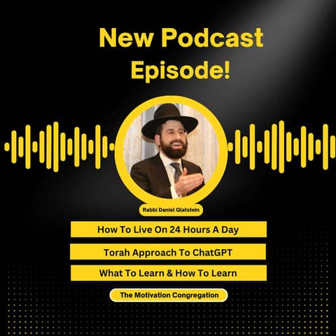 A Discussion with Rabbi Glatstein on Time, Torah & ChatGPT