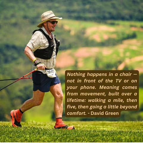 At 62, David Green Broke Free of Supplements, Found His Best Shape, And Ran Across Europe