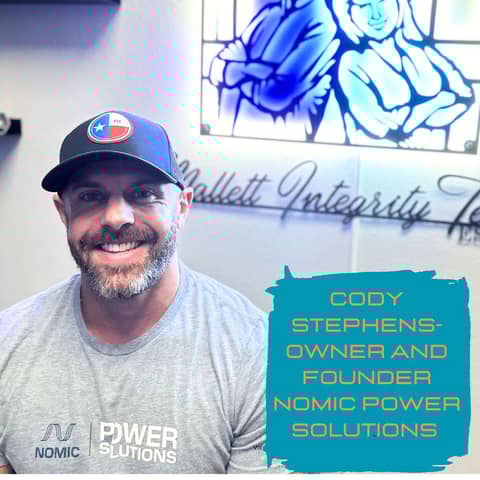 Ep.142 Organized Lightning (Cody Stephens-Owner NOMIC POWER SOLUTIONS)