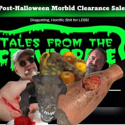 The Post Halloween Morbid Clearance Sale!