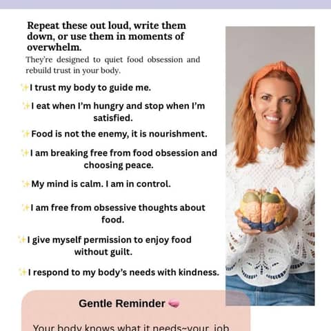 “Quiet the Food Noise: Hypnotherapy for Inner Peace & Eating Freedom”