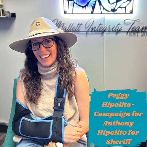 Ep.121 Snow Cones and The Fuzz (Peggy Hipolito-Campaign for Anthony Hipolito Sheriff)