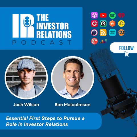 Essential First Steps to Pursue a Role in Investor Relations