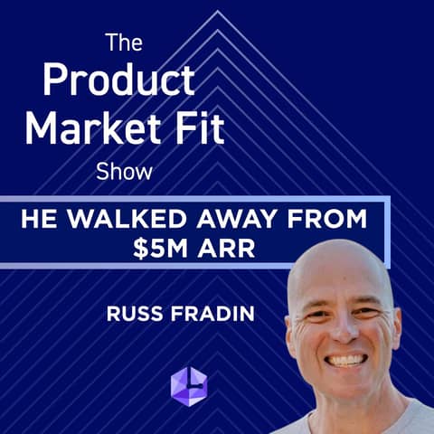 He walked away from $5M ARR—then built a $50M company. | Russ Fradin, Founder of Larridin