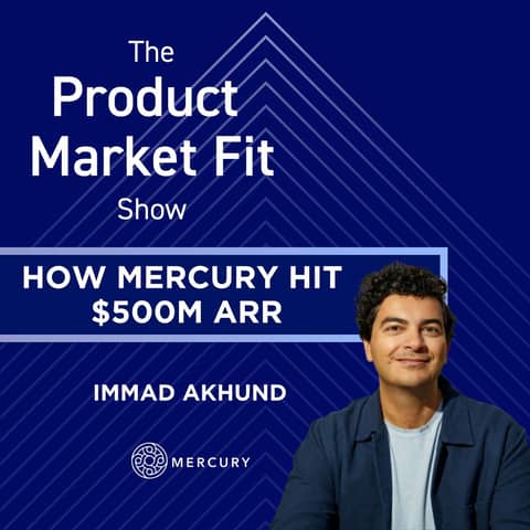 How Mercury Hit $500M ARR—then raised $300M from Sequoia at $3.5B. | Immad Akhund, CEO & Founder of Mercury