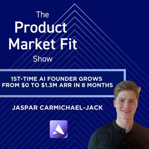1st-time AI founder grows from $0 to $1.3M ARR in 8 months. Here's exactly how he did it. | Jaspar Carmichael-Jack, Founder of Artisan