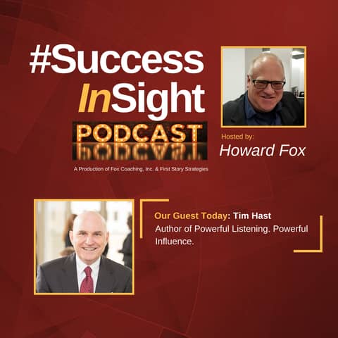 Tim Hast is the author of Powerful Listening. Powerful Influence