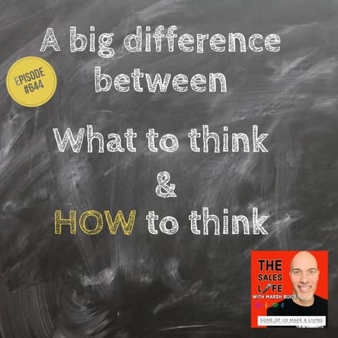644. A BIG difference between WHAT to think & HOW to think. 📖 W1NNING by Tim Grover