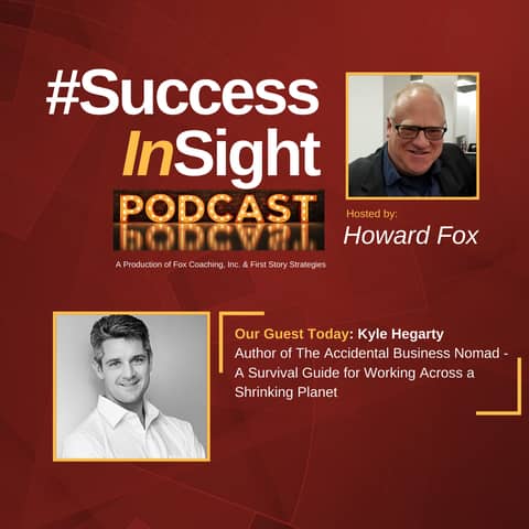 Kyle Hegarty, Author of The Accidental Business Nomad - A Survival Guide for Working Across a Shrinking Planet