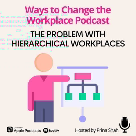 116. The Problem with Hierarchical Workplaces with Prina Shah