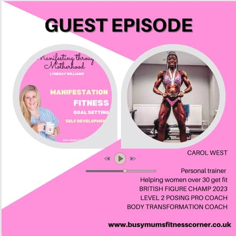 Personal Trainer Carol West - Helping women over 30 get fit -BRITISH FIGURE CHAMP 2023