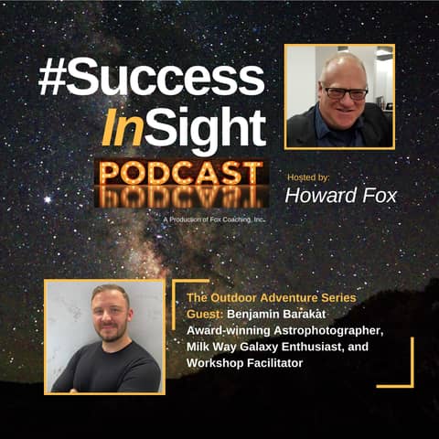 Benjamin Barakat, Award-winning Astrophotographer, Milky Way Galaxy Enthusiast, and Workshop Facilitator