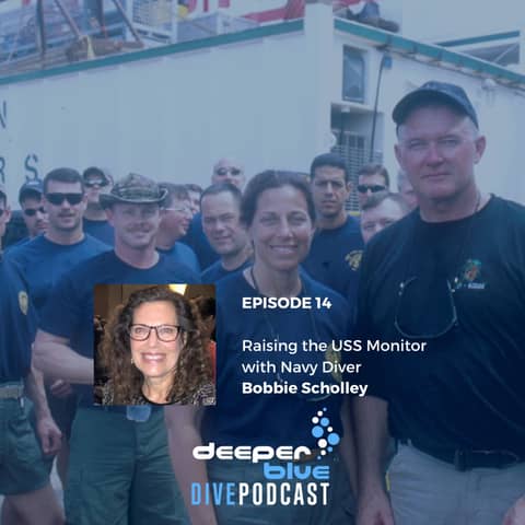 Raising the USS Monitor with Navy Diver Bobbie Scholley, and New Freediving Records Under COVID-19