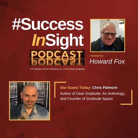 Chris Palmore - Author of Dear Gratitude: An Anthology, and Founder of Gratitude Space