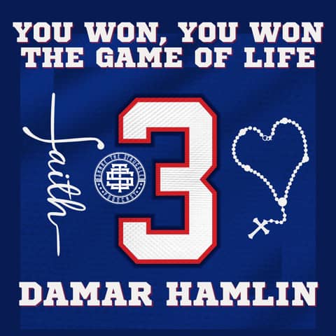 You won, You won the game of life, Damar Hamlin 131