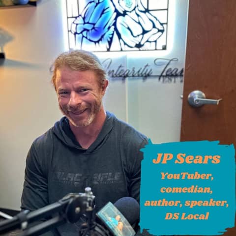 Ep.110 Slicing Holes In Psychological Scar Tissue: JP SEARS-YouTuber, comedian, author, speaker, DS Local