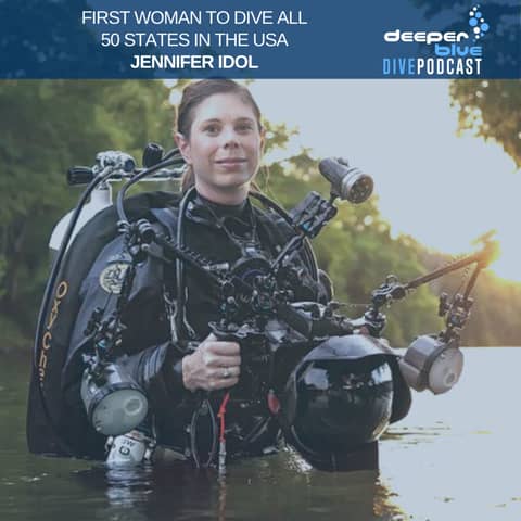 Jennifer Idol on her thoughts after diving all 50 states (sorry North Dakota), and NOAA Scientist Dr Steve Gittings on how best not to be left adrift at sea at night
