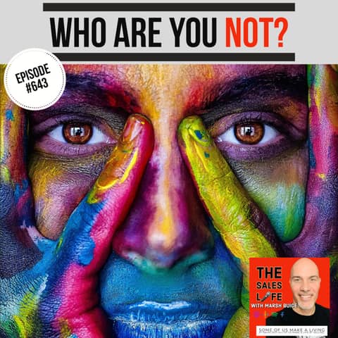 643 Who you AREN'T is just as important as who you are.