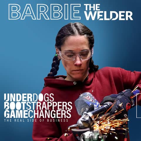 Fusing Grit and Grace: Barbie the Welder's Journey Through Metal and Mindsets