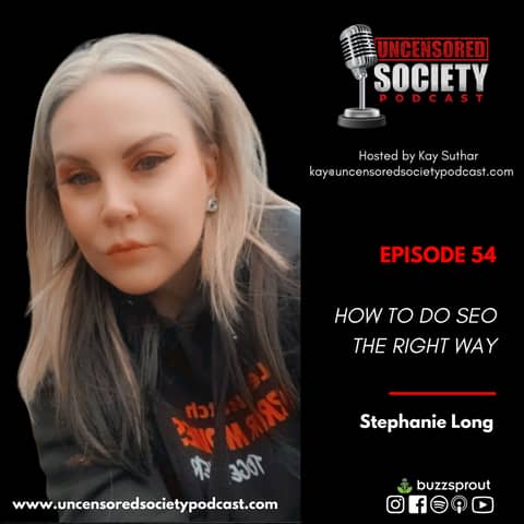 USP 054: | How To Do SEO the Right Way featuring Stephanie Long
