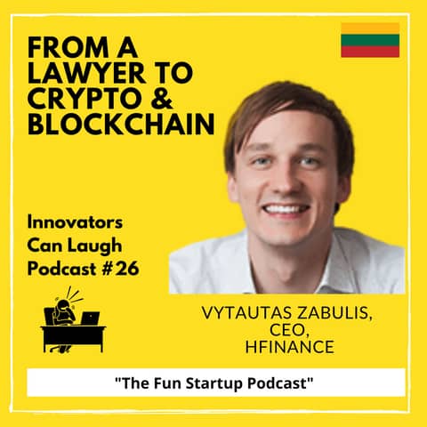 From lawyer by eduction to crypto and blockchain full time - Vytautas Zabulis, CEO of HFinance