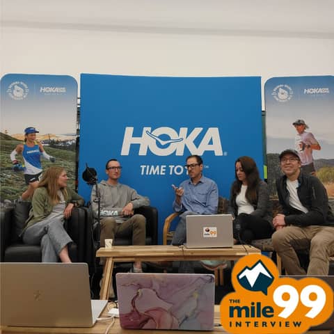 Episode 65 - HOKA Athletes Erin Clark and Adam Peterman live at the Auburn Aid Station