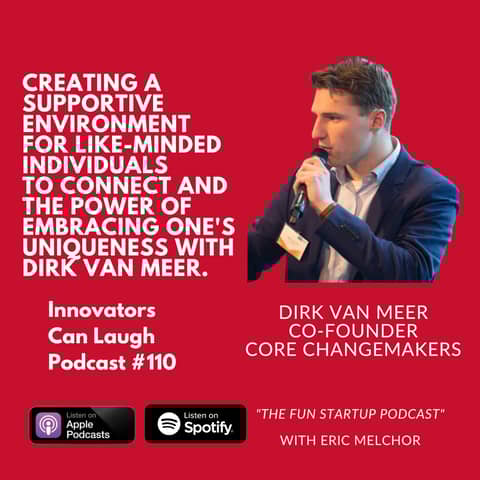 Creating a supportive environment for like-minded individuals to connect and the power of embracing one's uniqueness with Dirk van Meer.