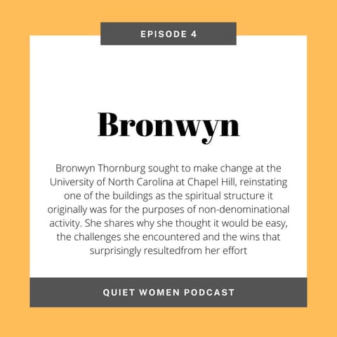 Episode 4 - Bronwyn