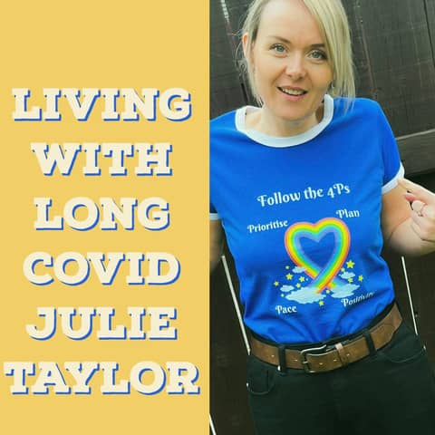 Living with long Covid with guest speaker and nurse Julie Taylor