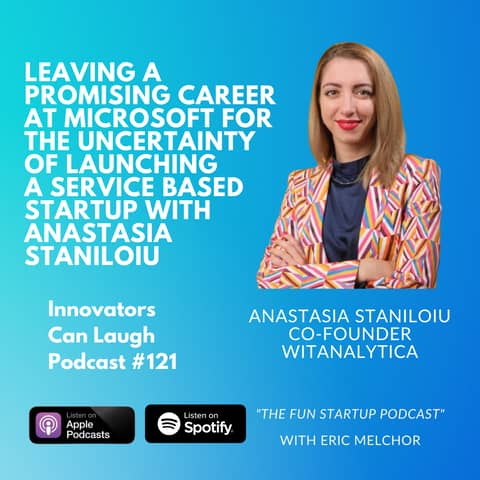 Leaving a promising career at Microsoft for the uncertainty of launching a service based startup with Anastasia Staniloiu