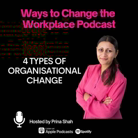 48. Four Types of Organisational Change, with Prina Shah